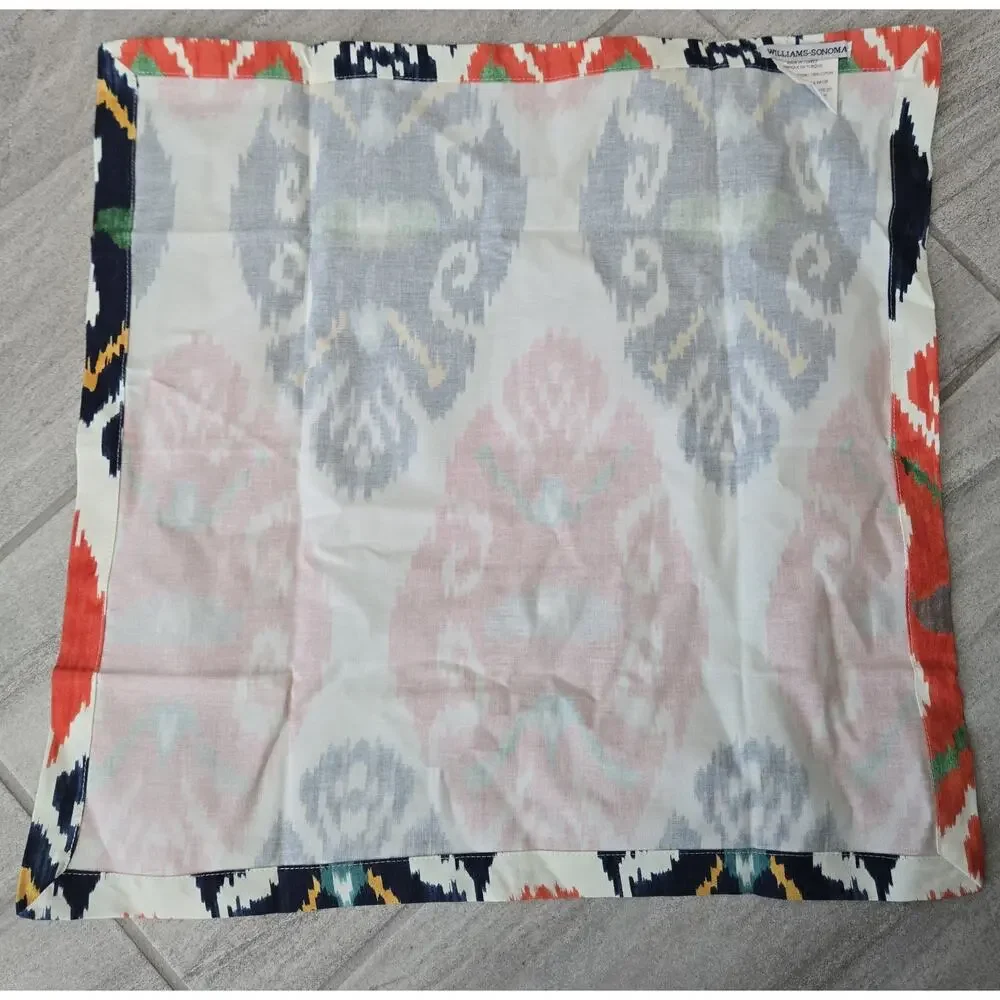 4 Williams Sonoma Boho Ikat 20x20